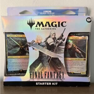 Magic The Gathering Final Fantasy Starter Kit 2025 | Cloud & Sephiroth Deck NEW